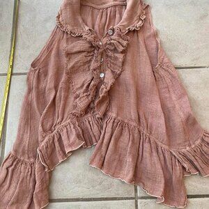 Magnolia Pearl Pink Textured Top